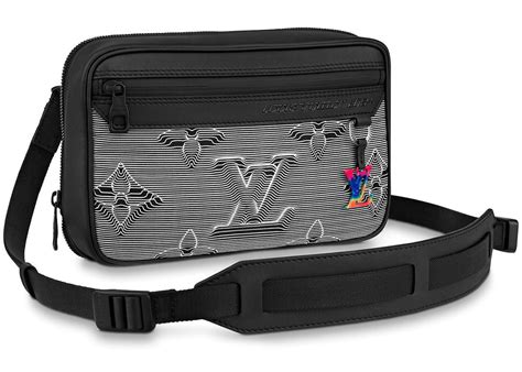 lv expandable messenger|Louis Vuitton Expandable Messenger Monogram 3D Gray/Black.